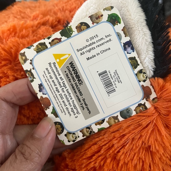 Squishable Fox 15” Large Plush New with Tag - Picture 2 of 6